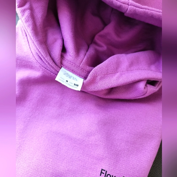ZARA Hooded Sweater For Girls - Picture 9 of 13